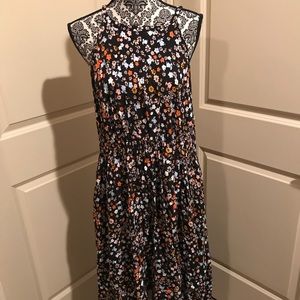 Torrid size 2 hi-lo challis midi dress. EUC